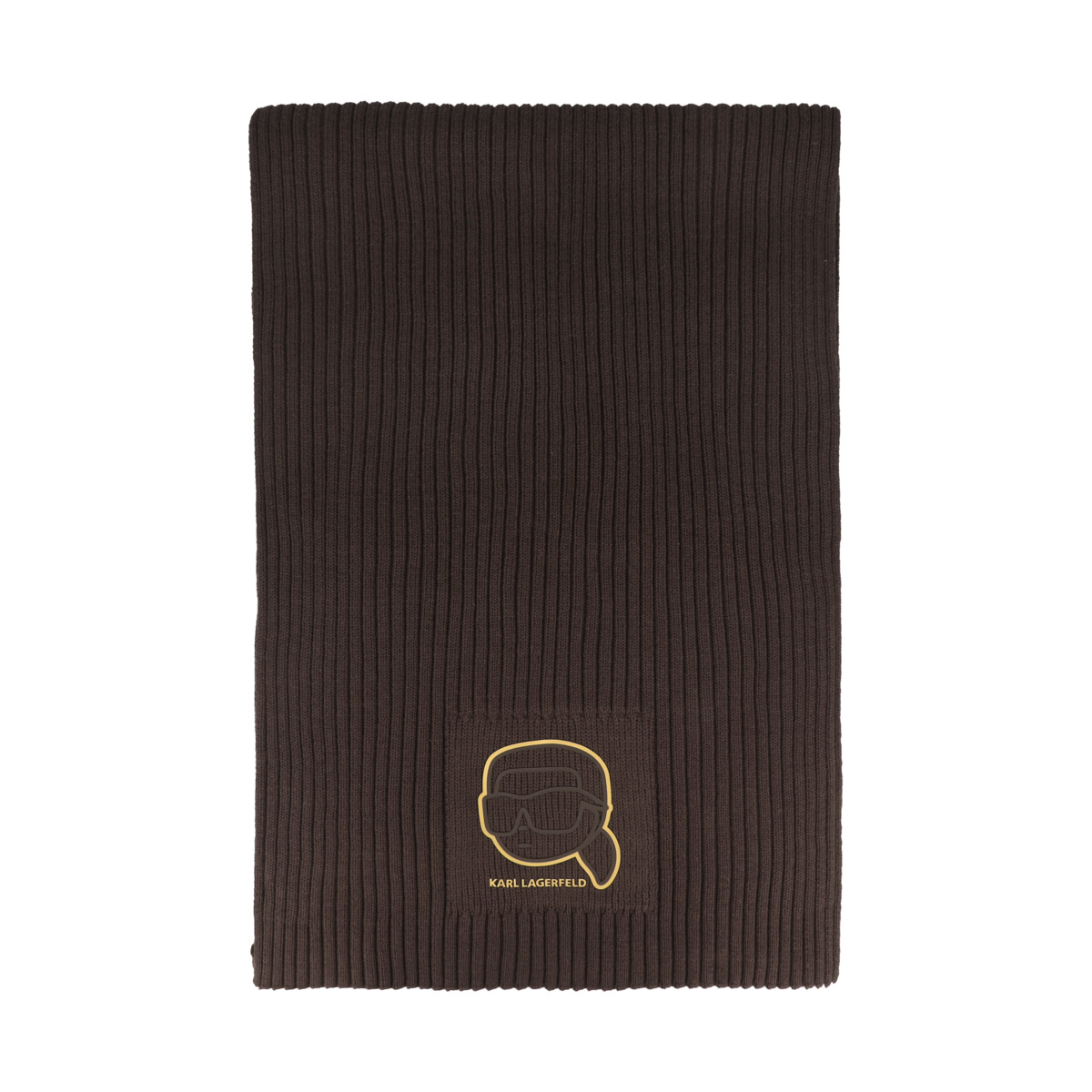 KARL LAGERFELD 805700 Set Mütze, Schal dunkelbraun