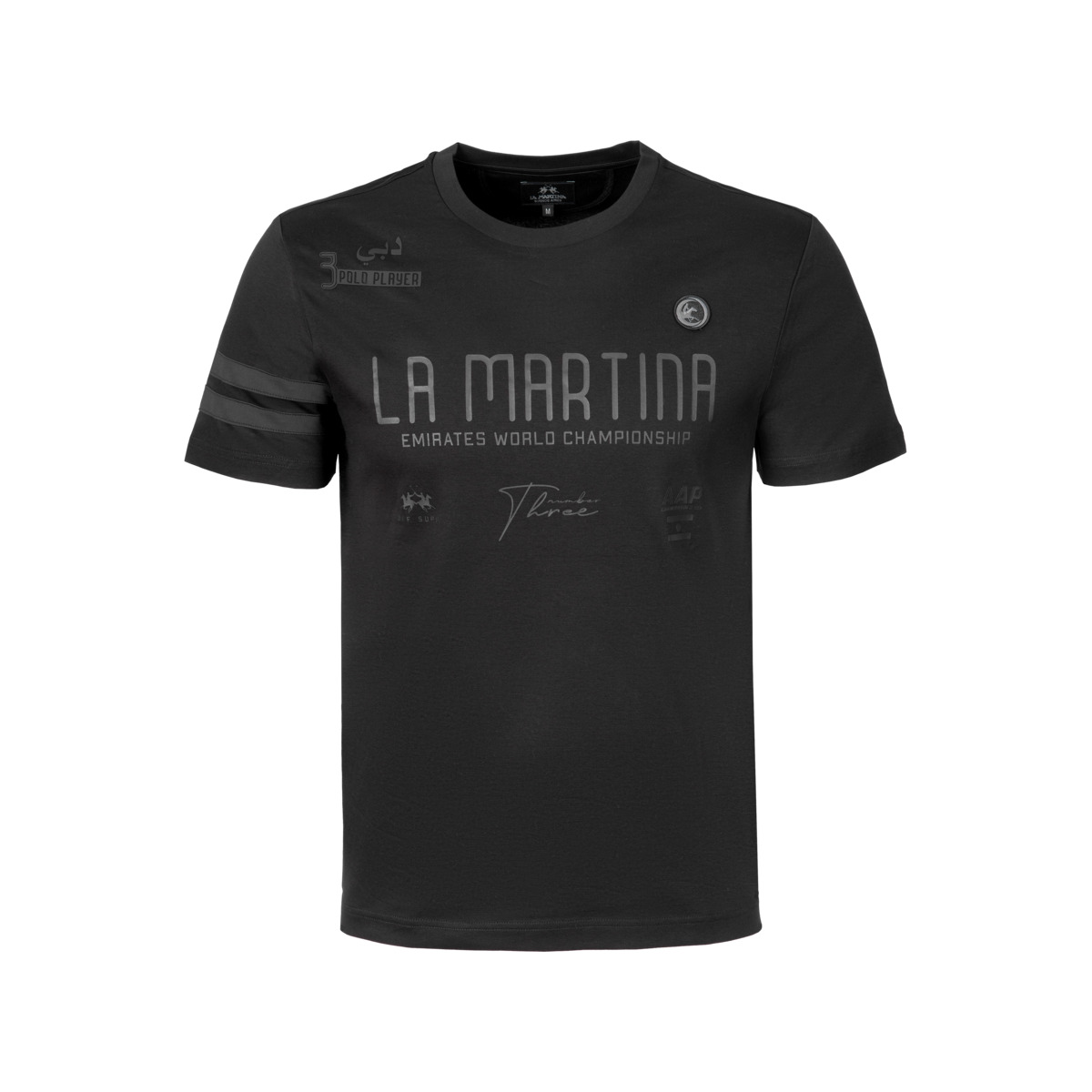 La Martina MCR302 T-Shirt schwarz