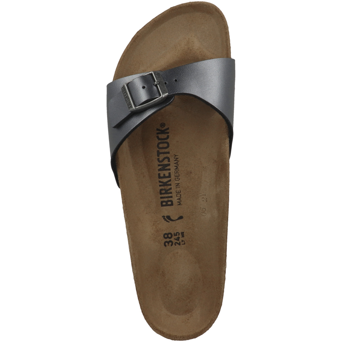 Birkenstock Madrid Birko-Flor Sandale schmal schwarz Birkenstock Madrid Birko-Flor Sandale schmal schwarz