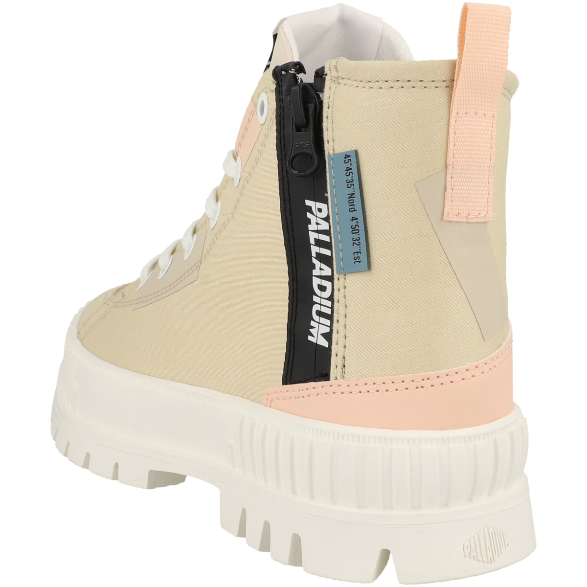 Palladium Pallashock Backzip 2 Sneaker high creme Palladium Pallashock Backzip 2 Sneaker high creme