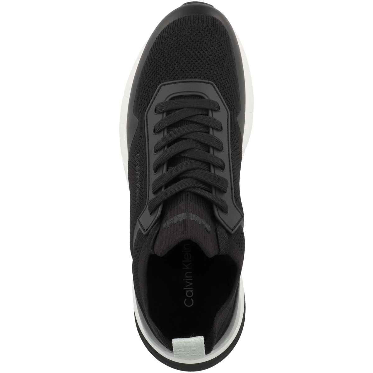 Calvin Klein Low Top Lace Up Mix Sneaker schwarz Calvin Klein Low Top Lace Up Mix Sneaker schwarz