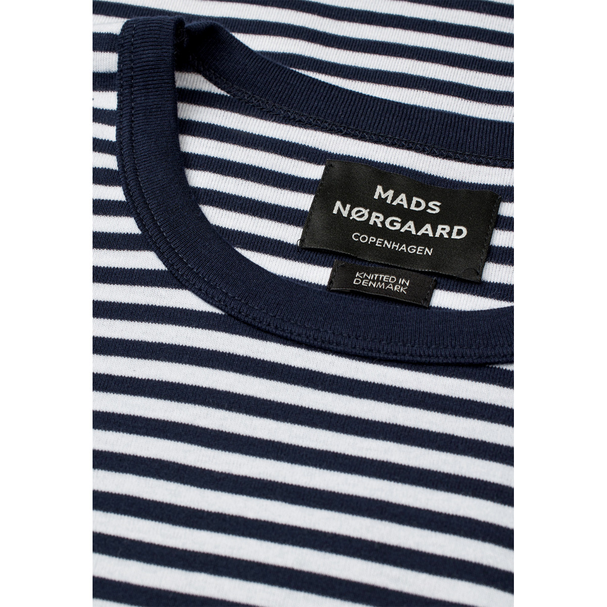 Mads Norgaard Duo Rib Tobias Langarmshirt multicolor