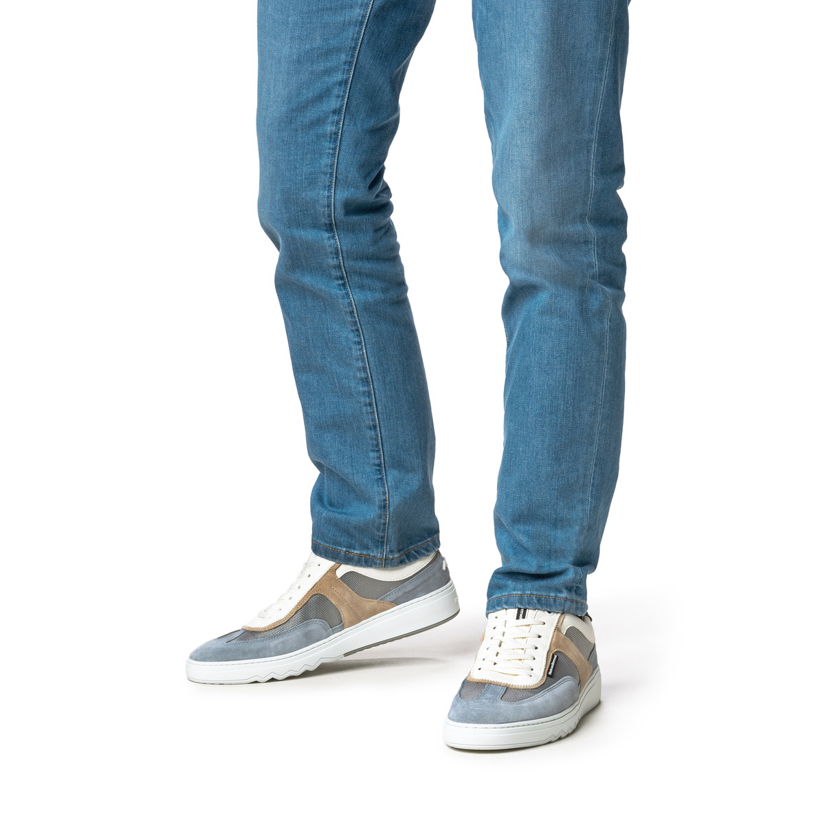 Floris van Bommel De Kupster 08.01 Sneaker low hellblau