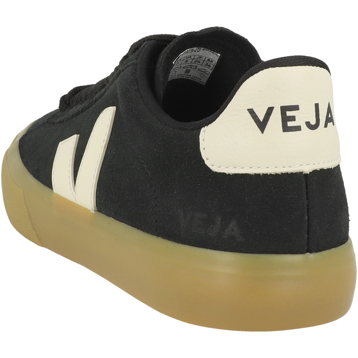 VEJA Campo Bold Suede Sneaker low schwarz
