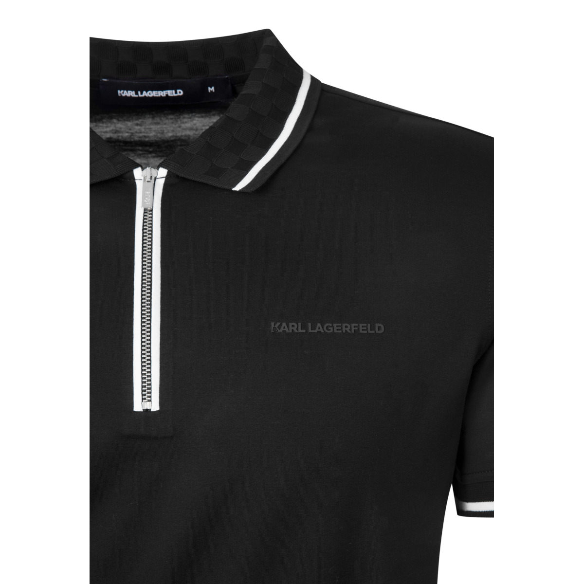 KARL LAGERFELD 745004 Poloshirt schwarz