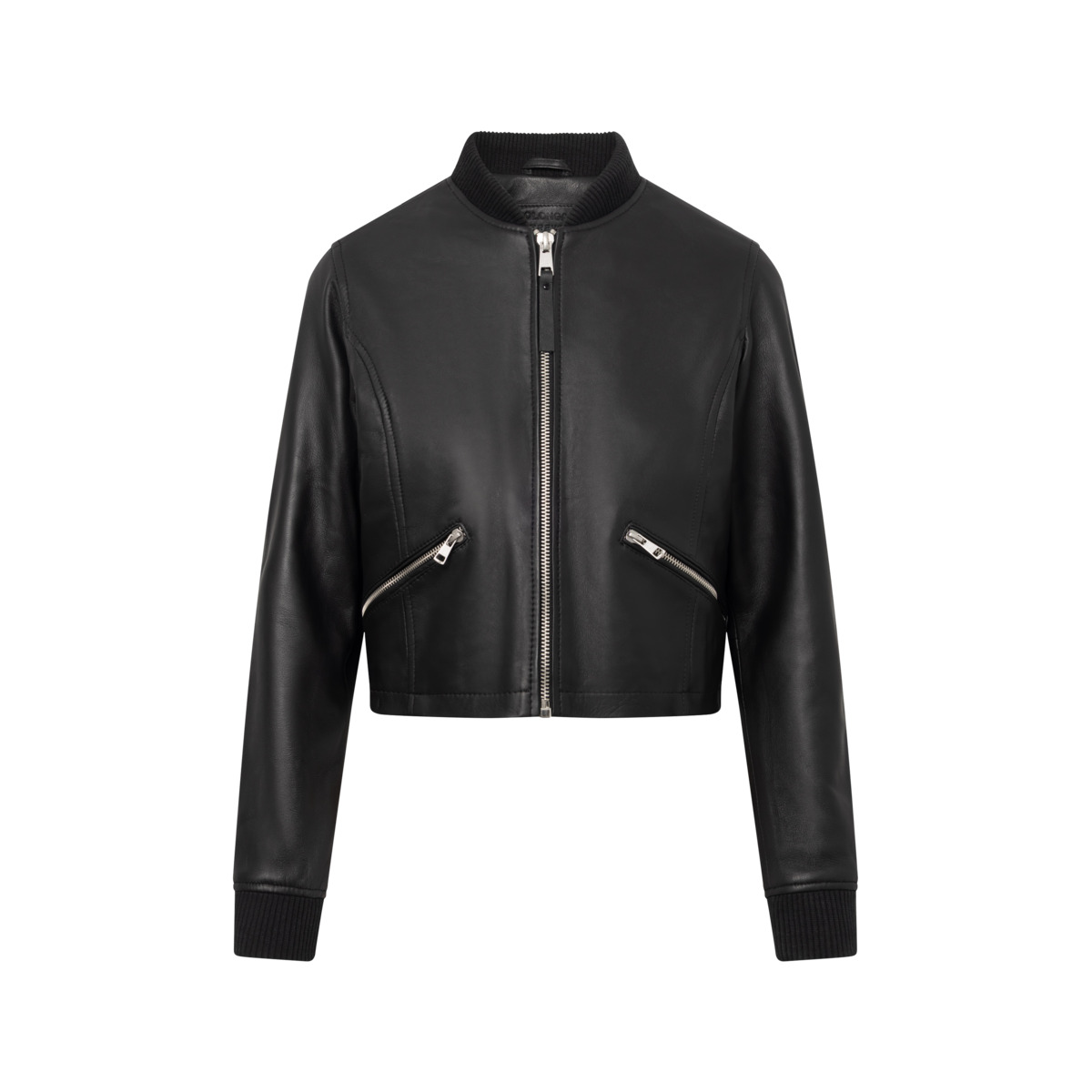 Bolongaro Trevor Darcie Bomber Lederjacke schwarz