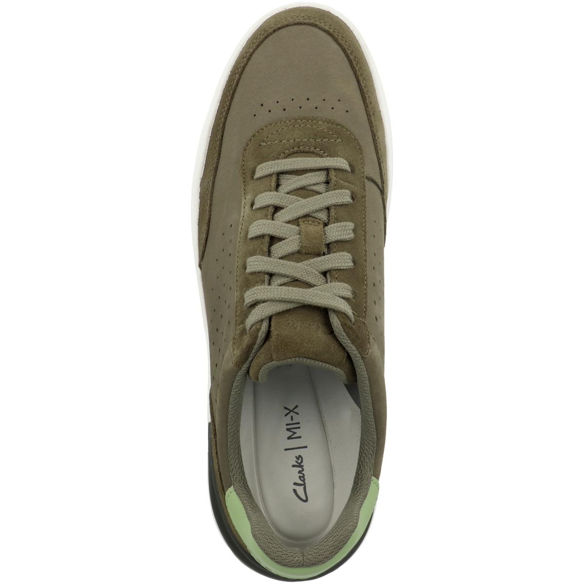 Clarks CourtLite Tor Sneaker dunkelgruen