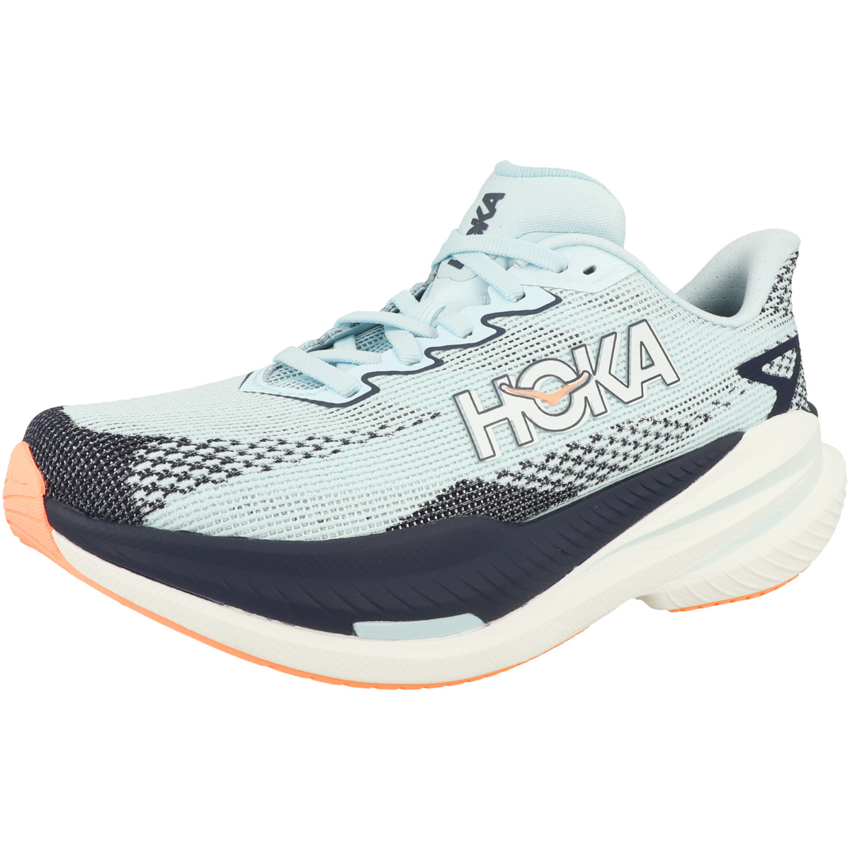 HOKA Mach X 3 Laufschuhe hellblau