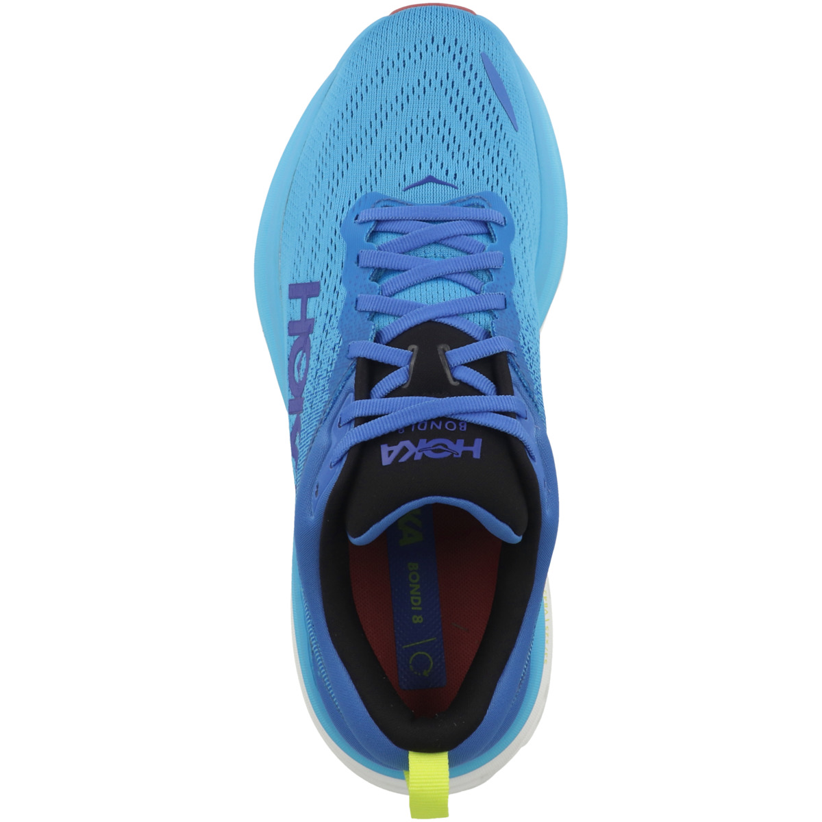 HOKA Bondi 8 Laufschuhe hellblau