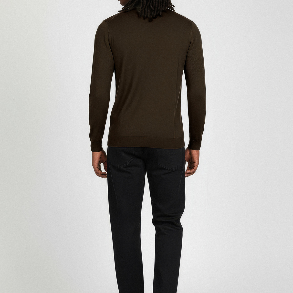 KARL LAGERFELD 655002 Pullover dunkelbraun