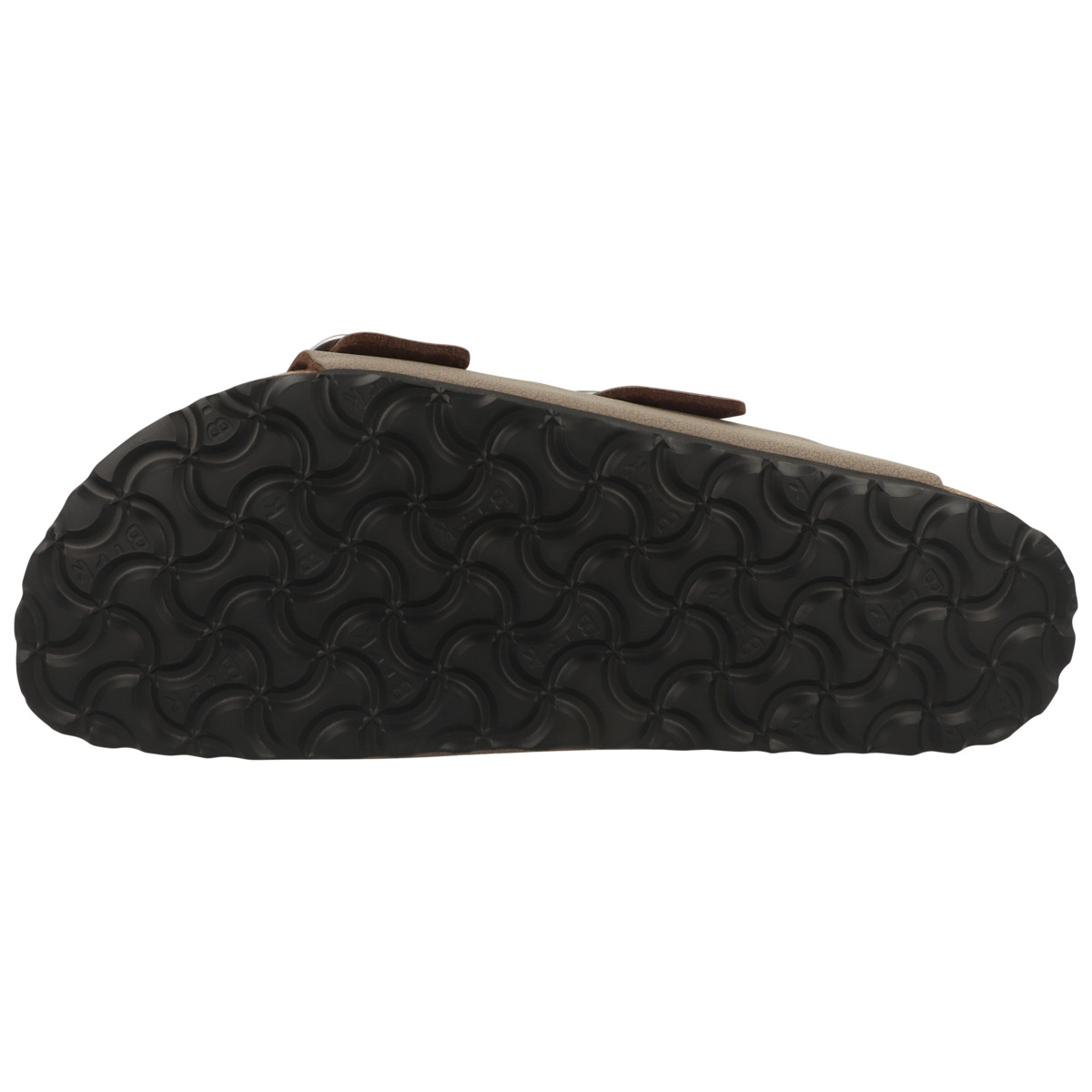 Birkenstock Arizona Big Buckle Birko-Flor Nubuk Sandale schmal braun