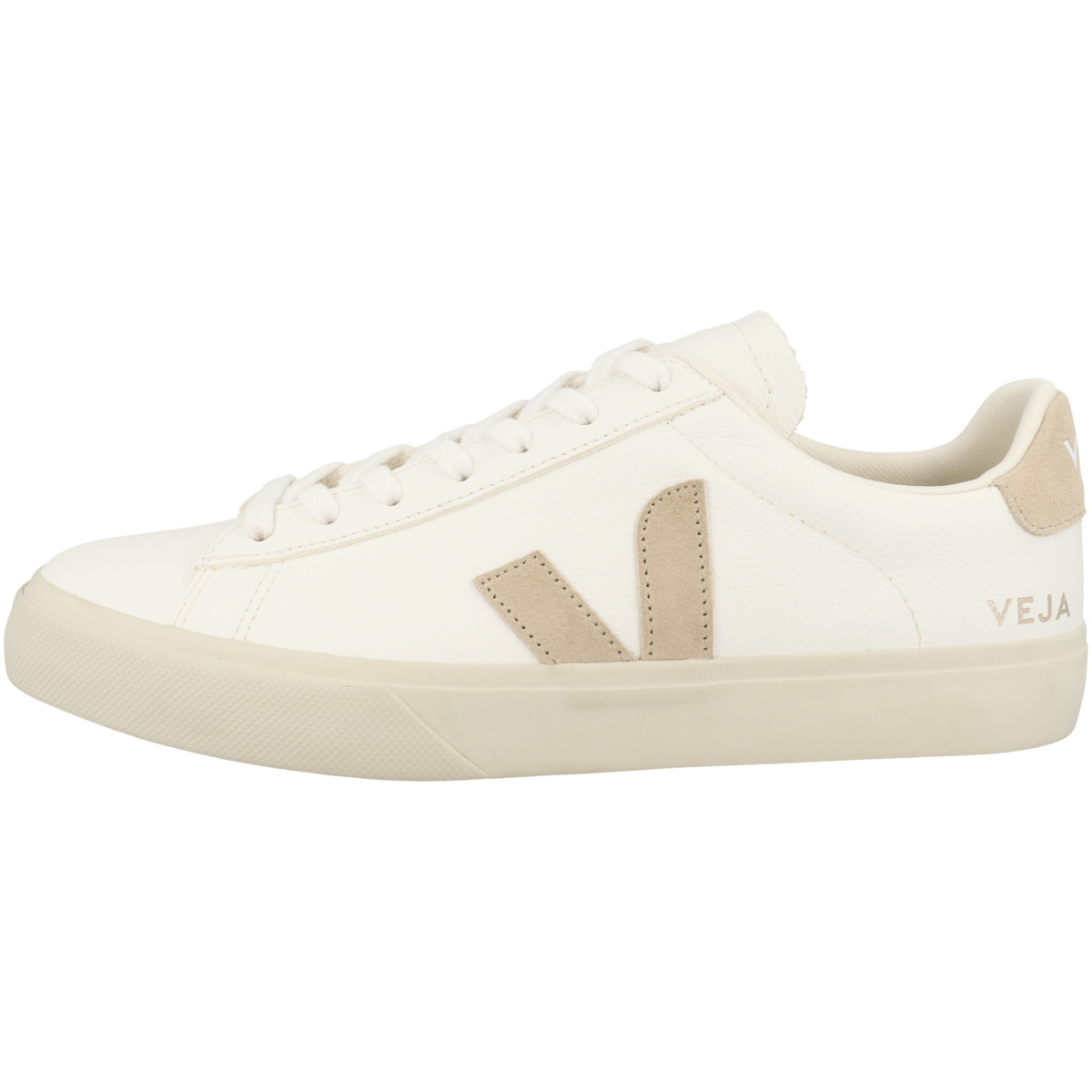 VEJA Campo Chromefree Leather Sneaker low weiss