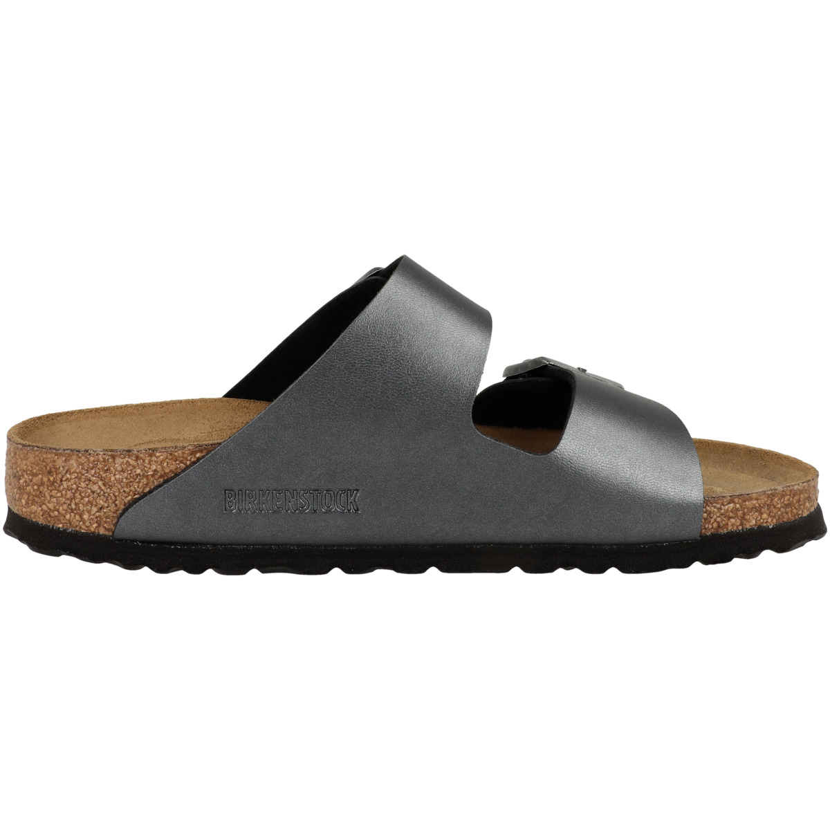 Birkenstock Arizona Birko-Flor Sandale schmal schwarz Birkenstock Arizona Birko-Flor Sandale schmal schwarz