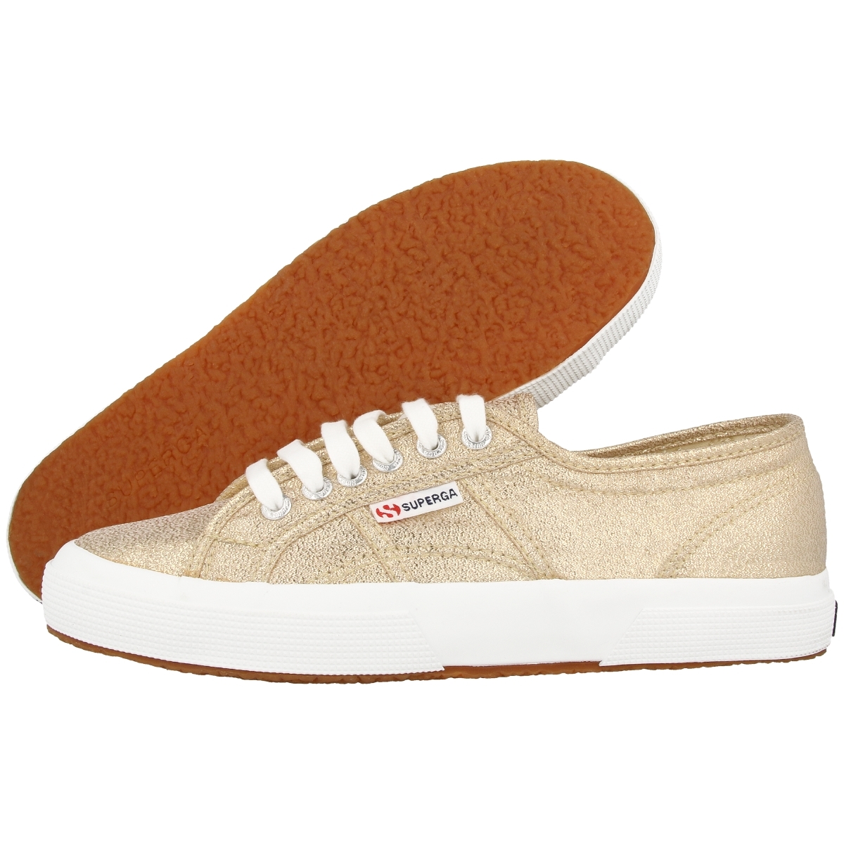 Superga 2750 Lamew Women Schuhe gold