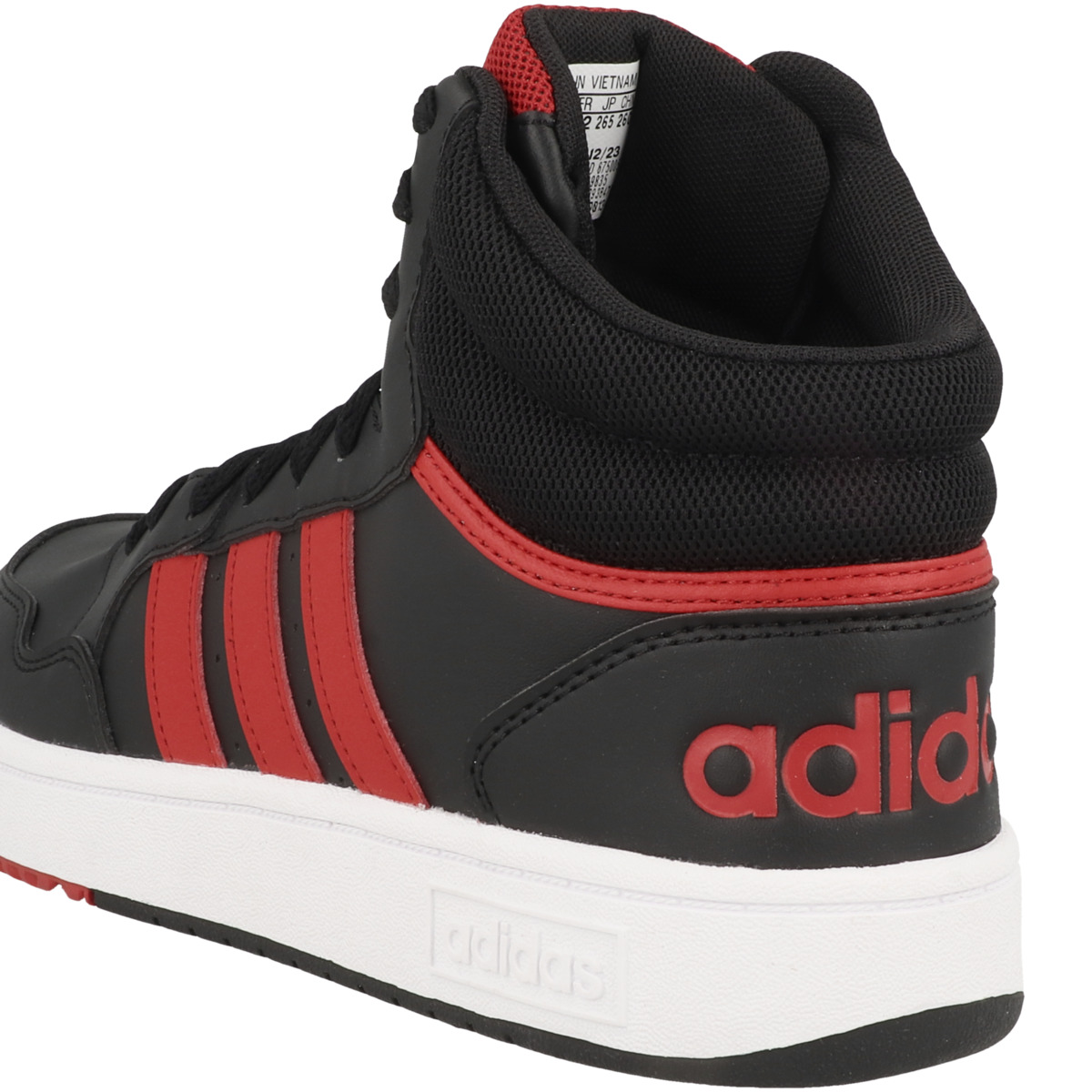 Adidas Hoops 3.0 Mid Sneaker schwarz