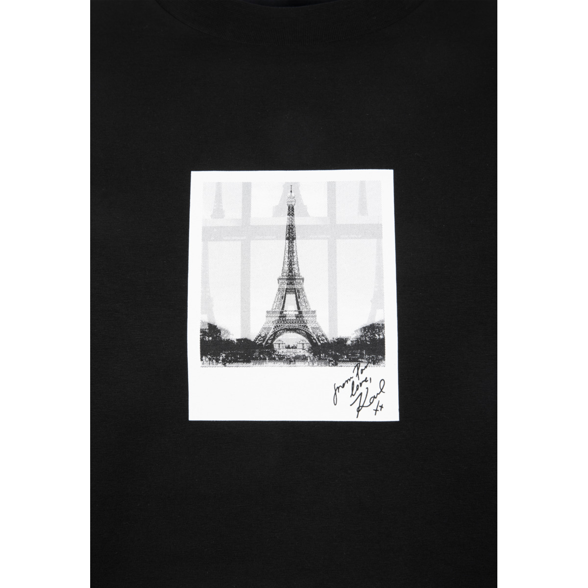 KARL LAGERFELD 755420 T-Shirt schwarz