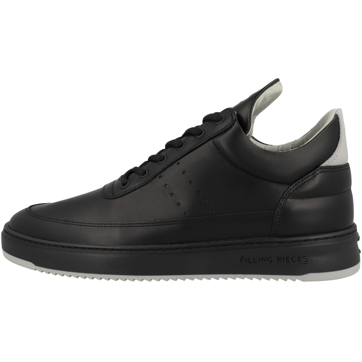 Filling Pieces Low Top Bianco Sneaker low schwarz