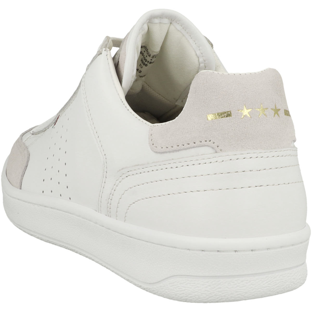 Pantofola d Oro Bellagio Low Sneaker weiss