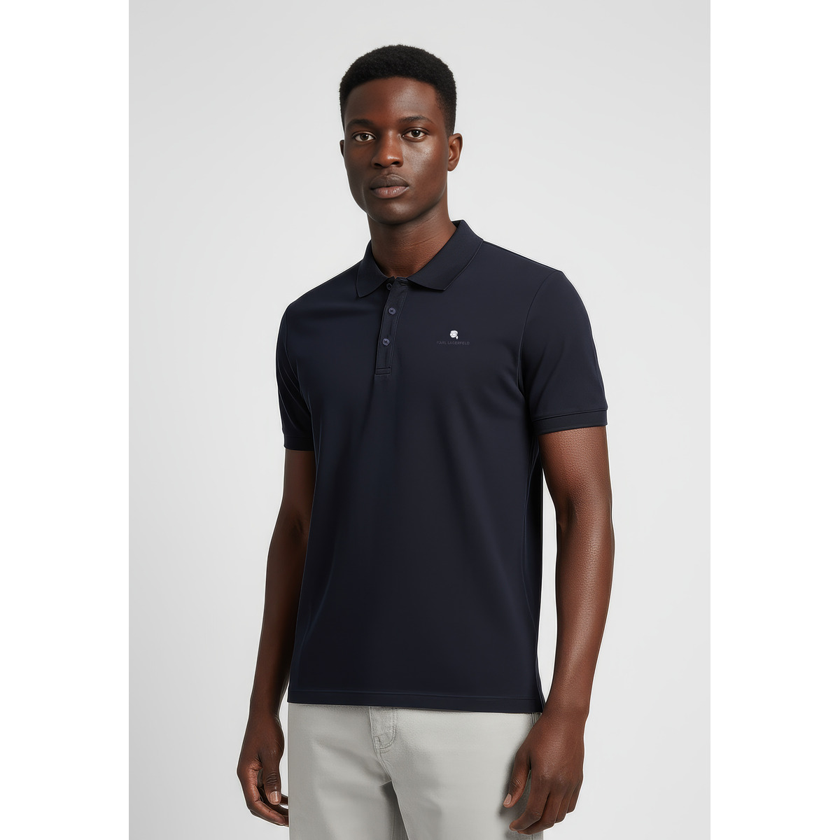 KARL LAGERFELD 745022 Poloshirt dunkelblau