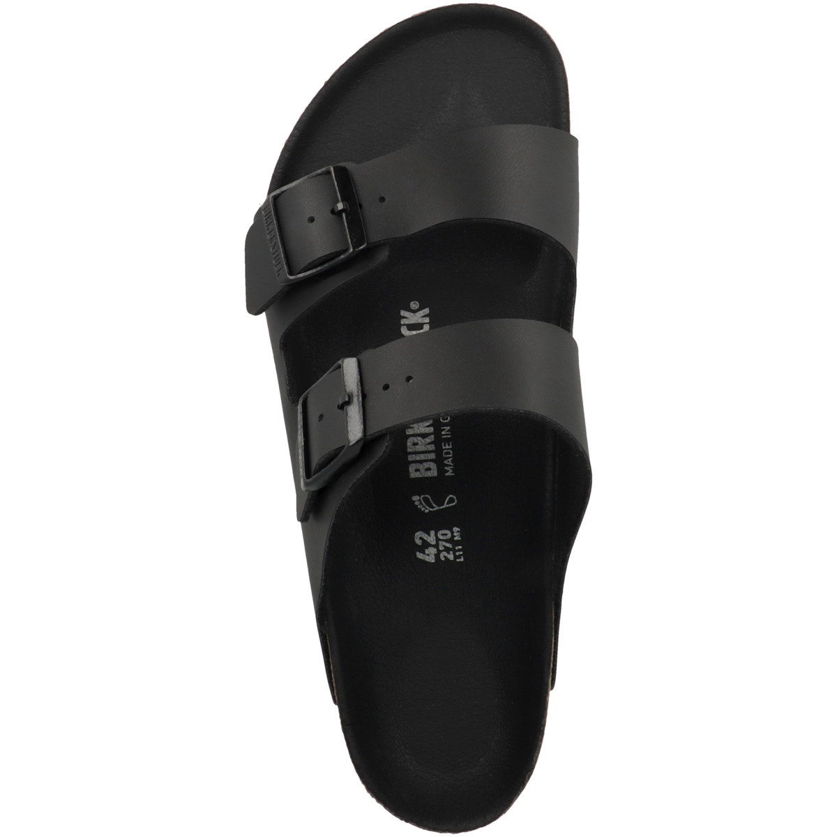 Birkenstock Arizona Birko-Flor Sandale normal schwarz Birkenstock Arizona Birko-Flor Sandale normal schwarz