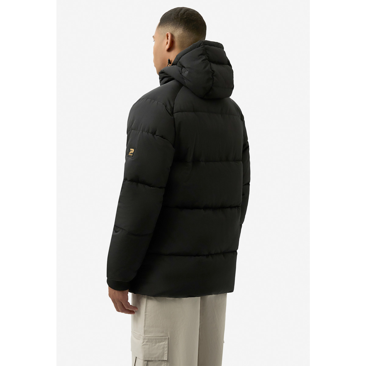 Patrick Noah Puffer Jacket Steppjacke schwarz