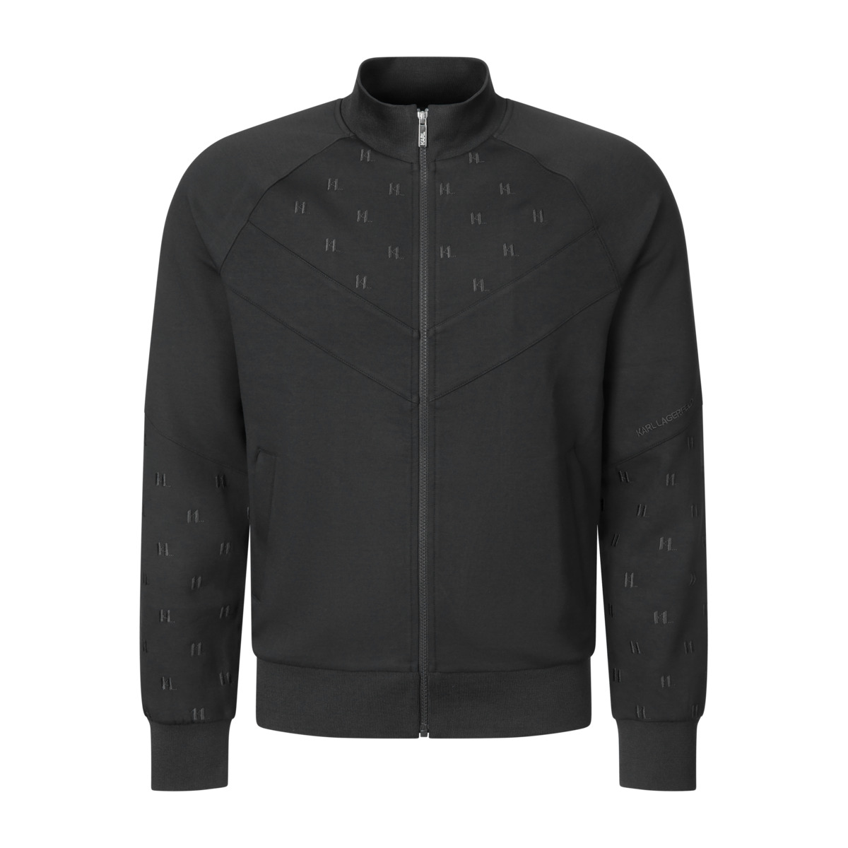 KARL LAGERFELD 705014 Sweatjacke schwarz
