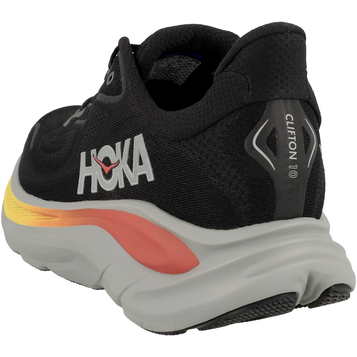 HOKA Clifton 10 Laufschuhe schwarz