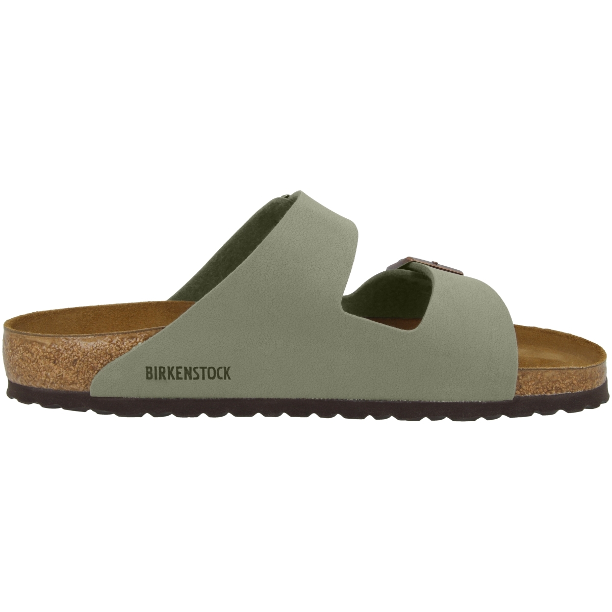 Birkenstock Arizona Birko-Flor Nubuk Sandale normal grau Birkenstock Arizona Birko-Flor Nubuk Sandale normal grau