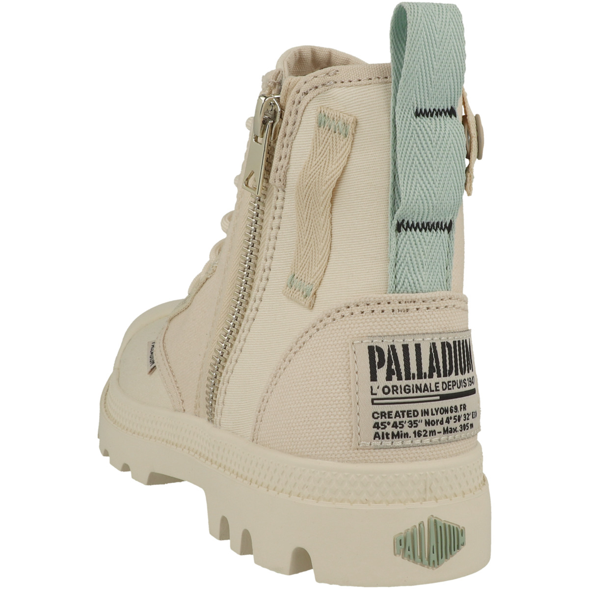 Palladium Pampa Detroit Zip Su Boots beige
