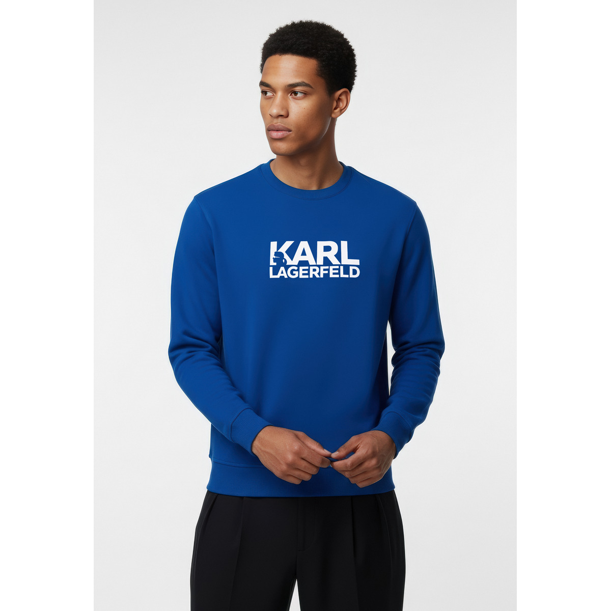 KARL LAGERFELD 705780 Pullover blau