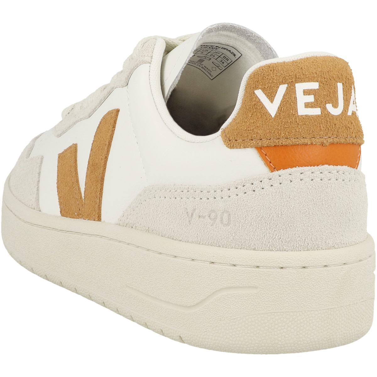 VEJA V-90 O.T. Leather Sneaker low weiss