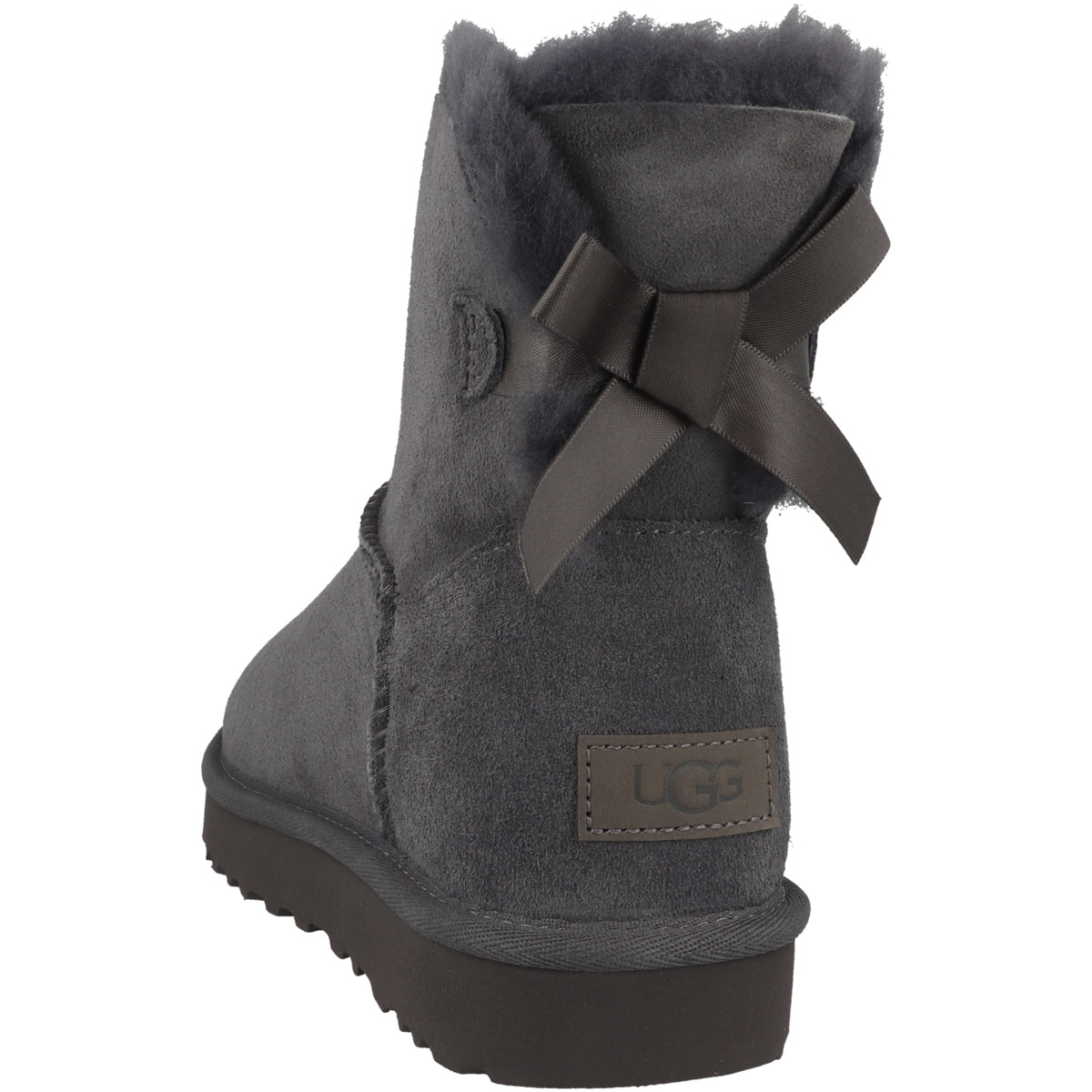 UGG Mini Bailey Bow II Stiefel Women dunkelgrau