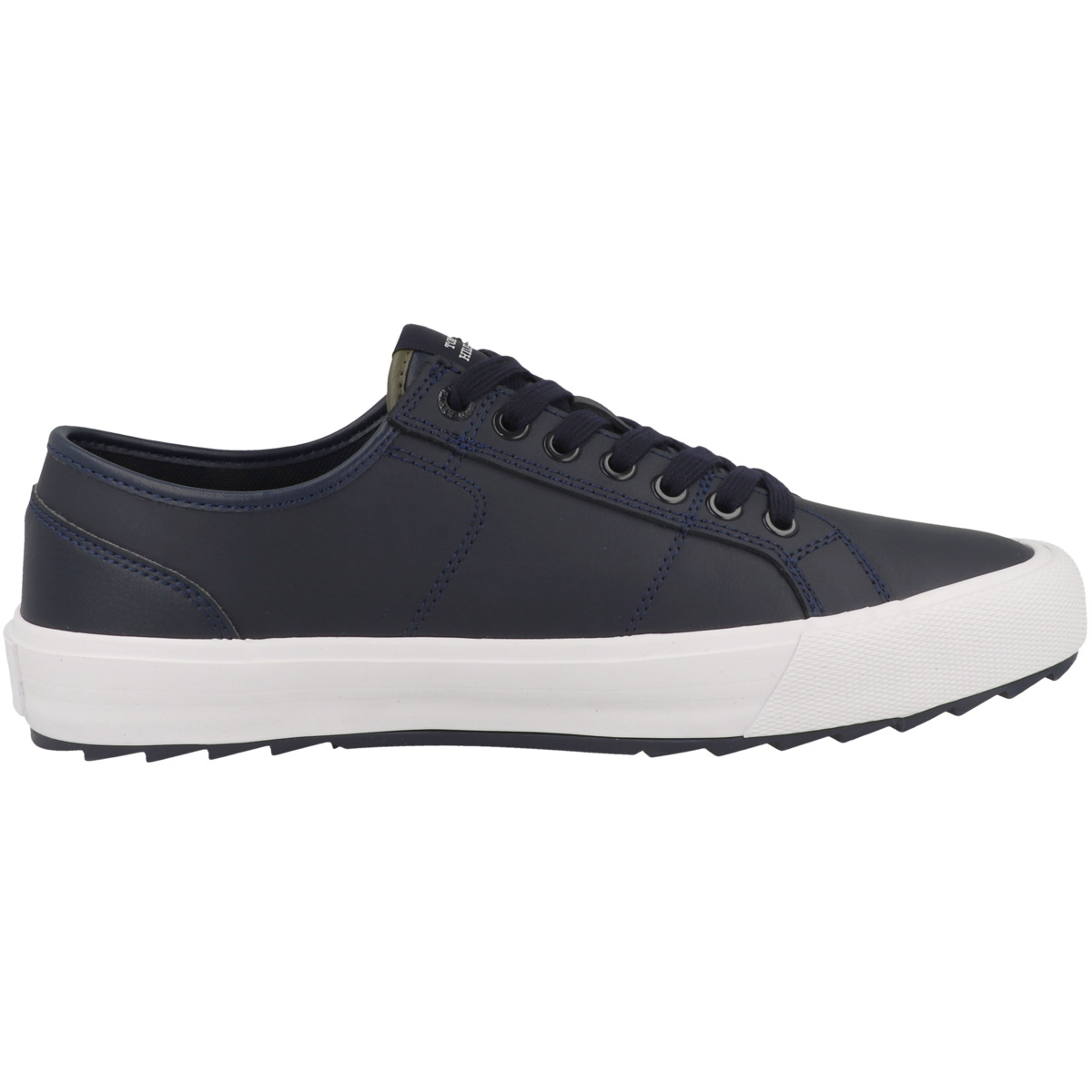 Tommy Hilfiger Core Vulcanized Cleated Leather Sneaker dunkelblau Tommy Hilfiger Core Vulcanized Cleated Leather Sneaker dunkelblau