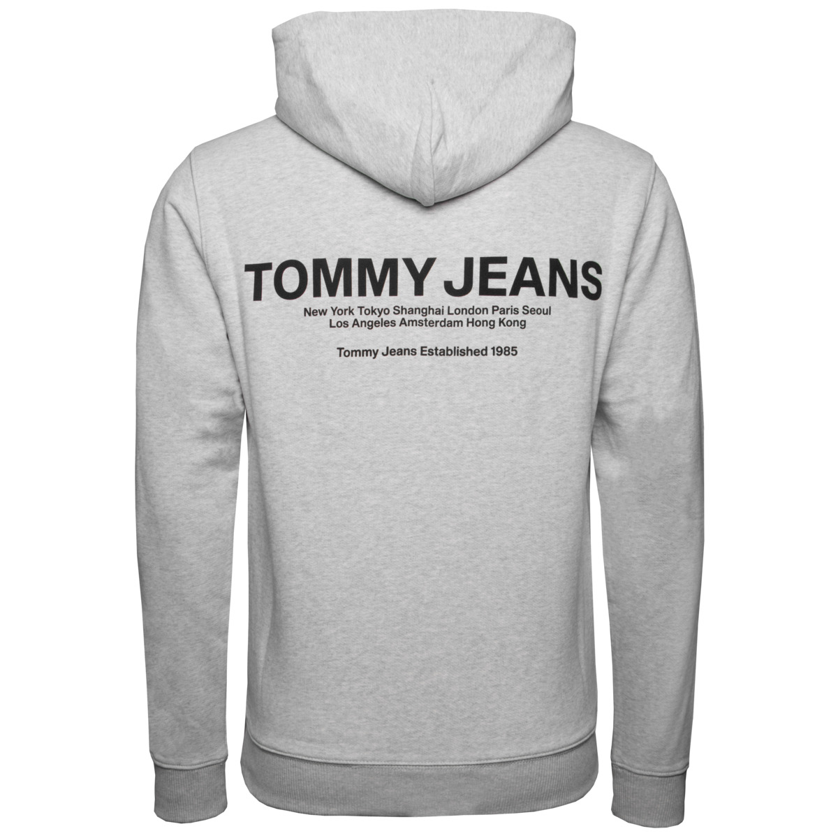 Tommy Hilfiger Tommy Jeans Essential Graphic Kapuzenpullover grau Tommy Hilfiger Tommy Jeans Essential Graphic Kapuzenpullover grau