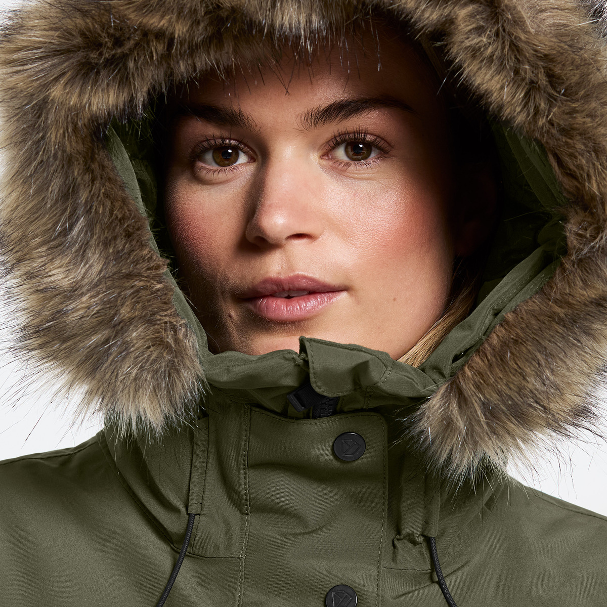 Didriksons Erika WNS Parka 3 Parka dunkelgruen