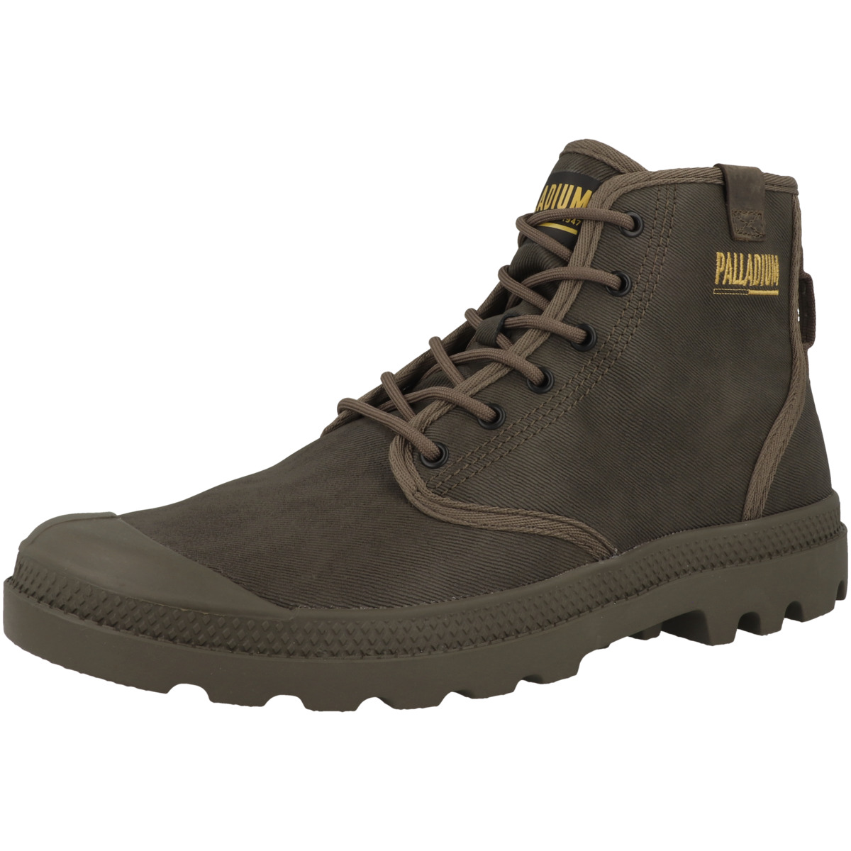 Palladium Pampa Hi Coated Boots dunkelbraun