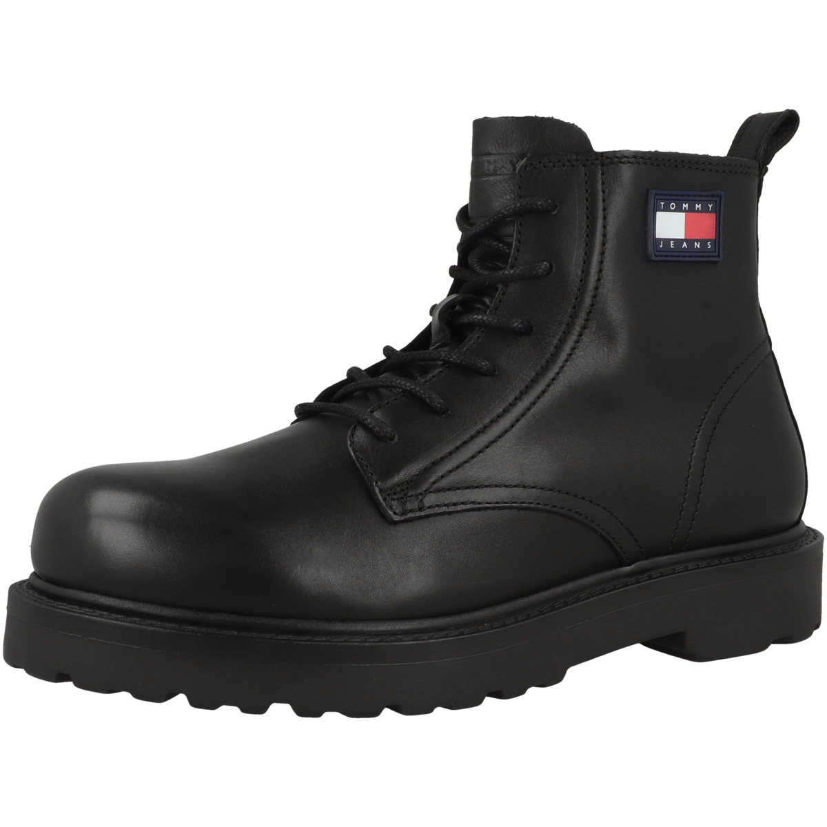 Tommy Hilfiger Tommy Jeans Ruberized Lace Up Boots schwarz