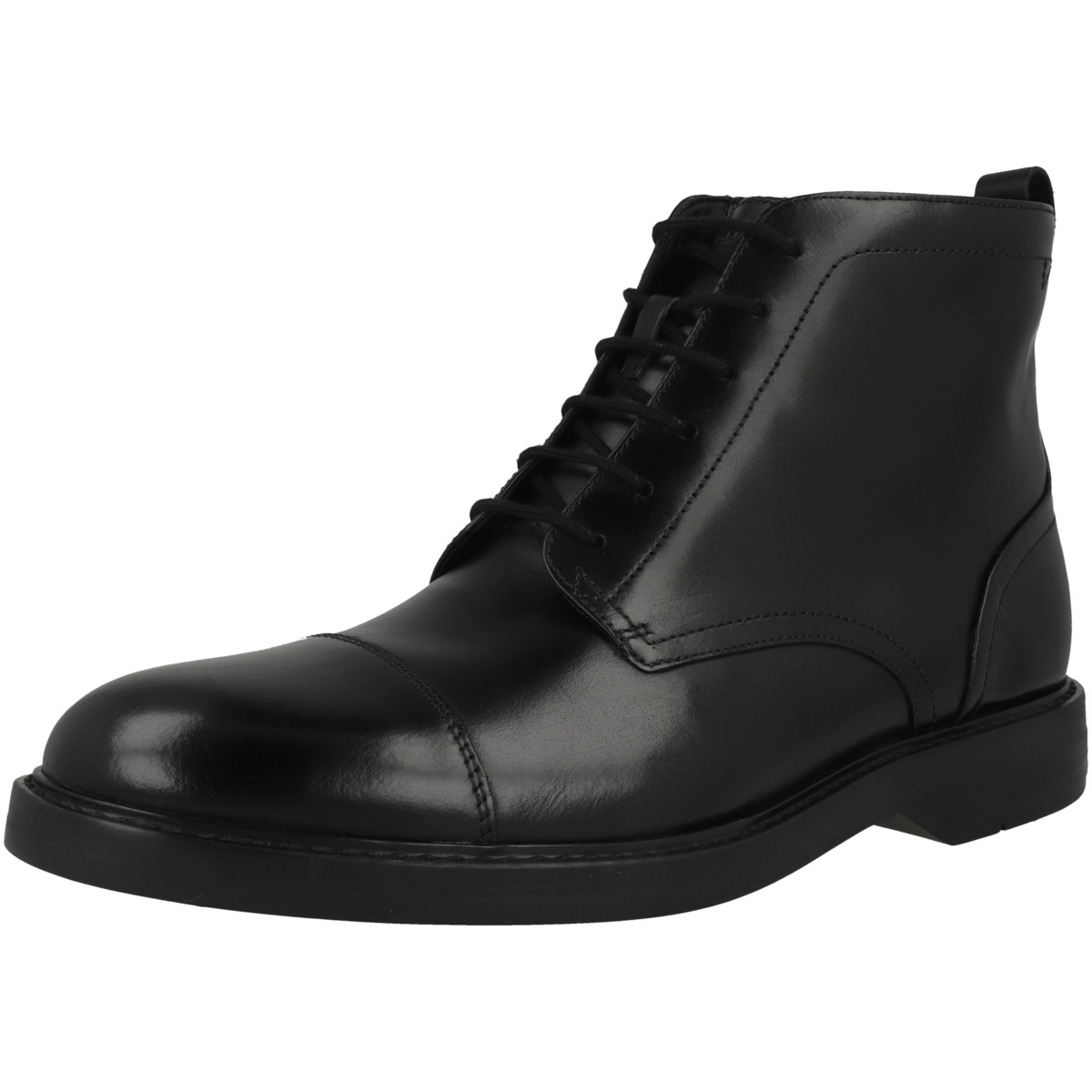 Clarks Aldwin Cap Boots schwarz