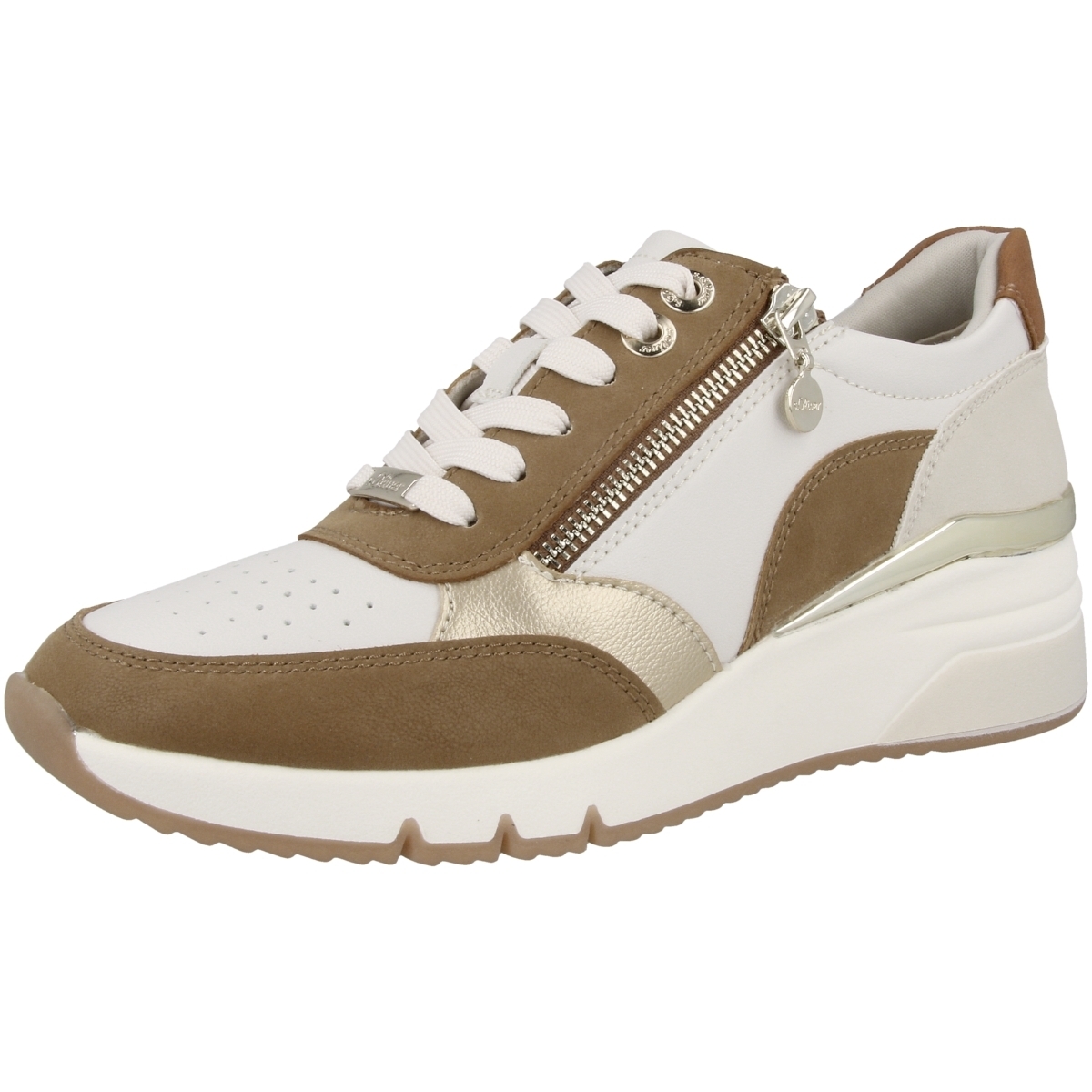 s.Oliver 5-23609-38 Sneaker beige