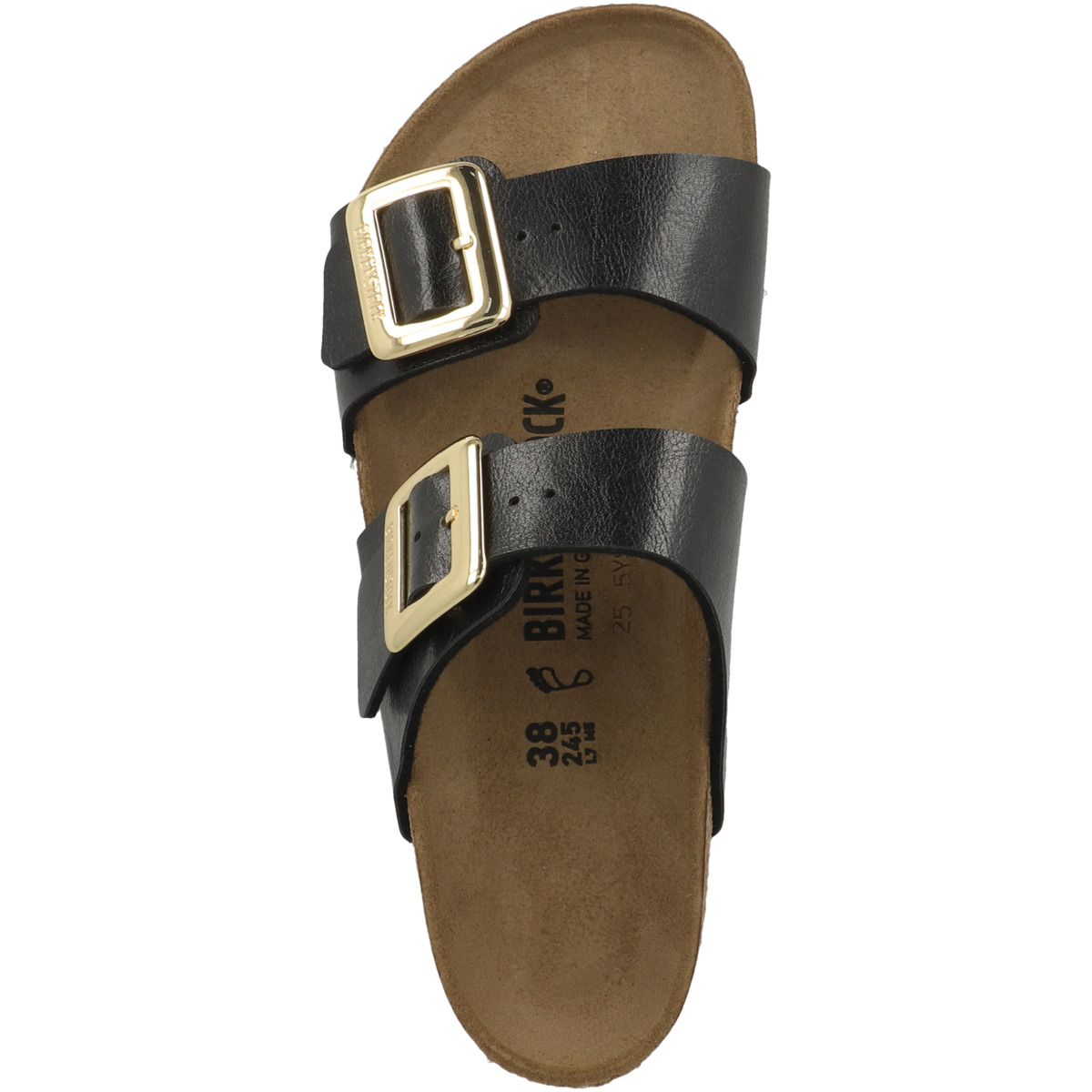 Birkenstock Sydney Cushion Buckle Birko-Flor Graceful Sandale normal schwarz