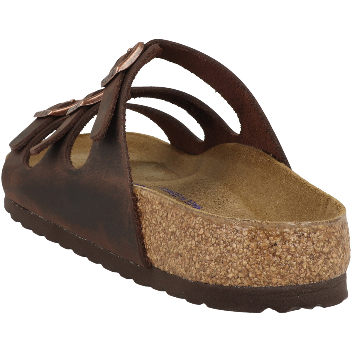 Birkenstock Florida SFB geöltes Nubukleder Sandale Weichbettung normal dunkelblau Birkenstock Florida SFB geöltes Nubukleder Sandale Weichbettung normal dunkelblau