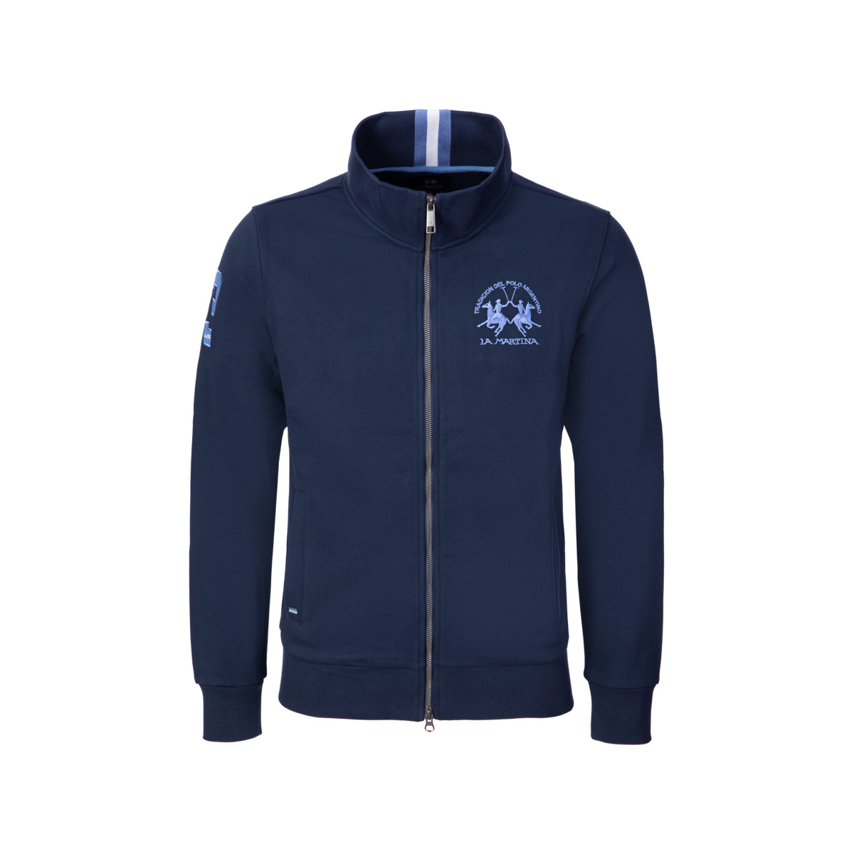 La Martina MCF300 Sweatjacke dunkelblau