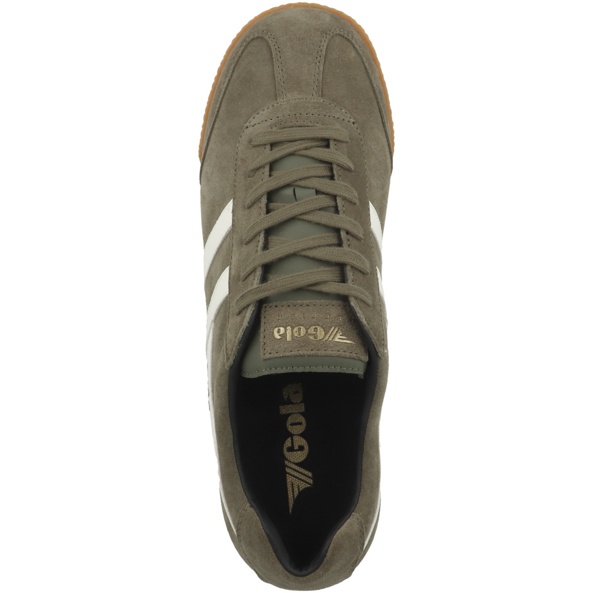 Gola Harrier Suede Sneaker low gruen Gola Harrier Suede Sneaker low gruen