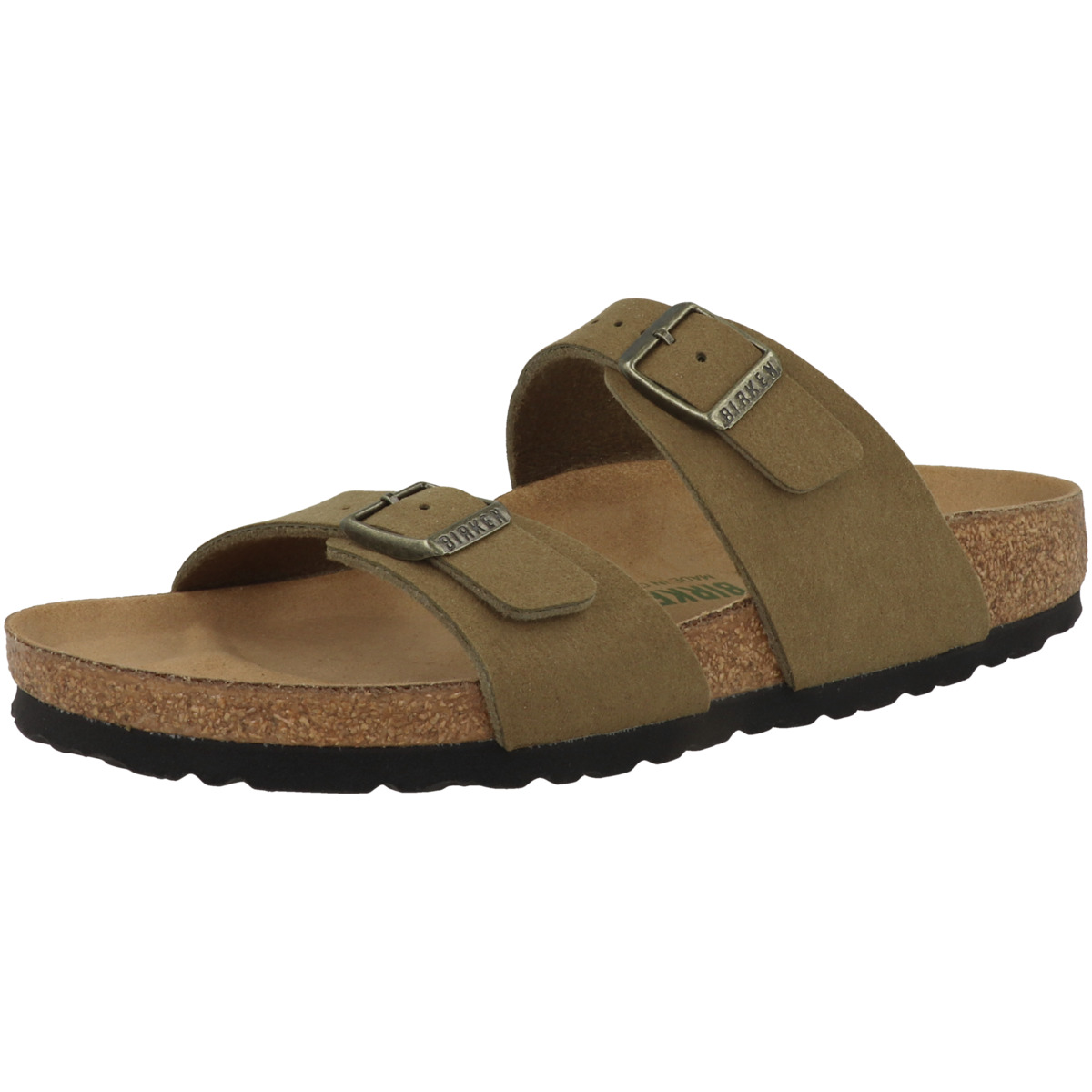 Birkenstock Sydney Synthetik Sandale schmal gruen