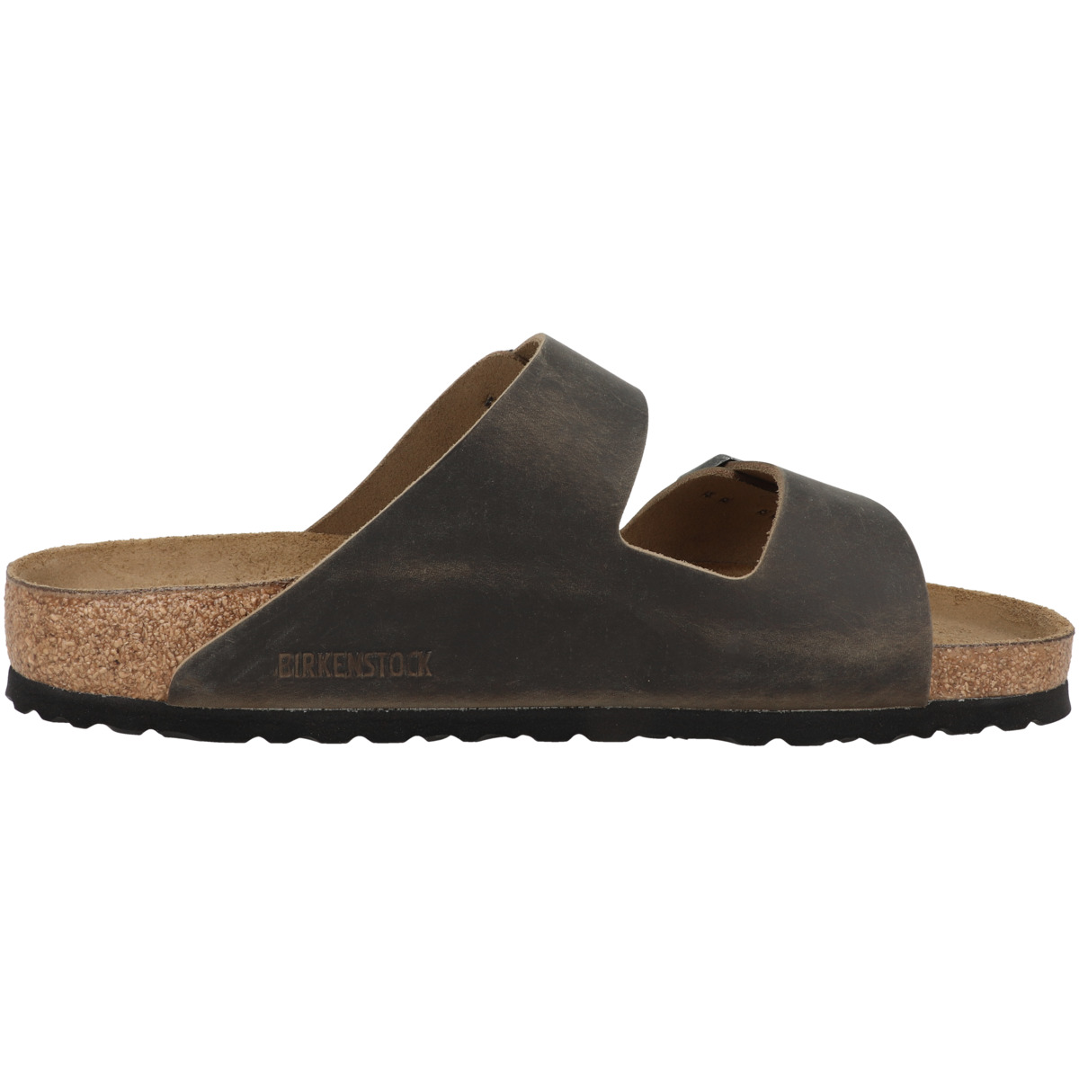 Birkenstock Arizona geöltes Nubukleder Sandale normal dunkelgruen Birkenstock Arizona geöltes Nubukleder Sandale normal dunkelgruen