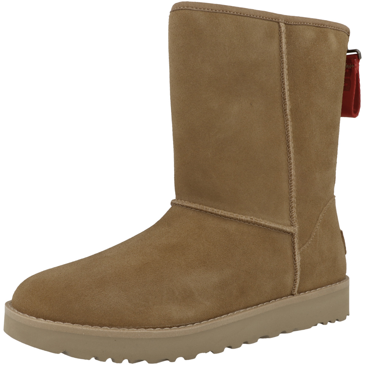 UGG Classic Short Logo Zip Boots braun UGG Classic Short Logo Zip Boots braun