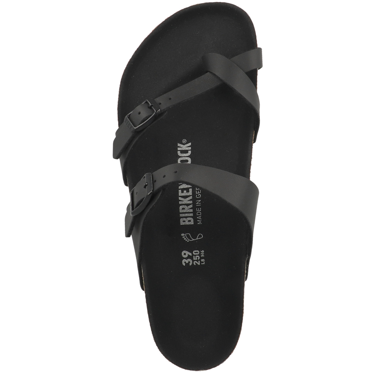 Birkenstock Mayari Birko-Flor Sandale normal schwarz