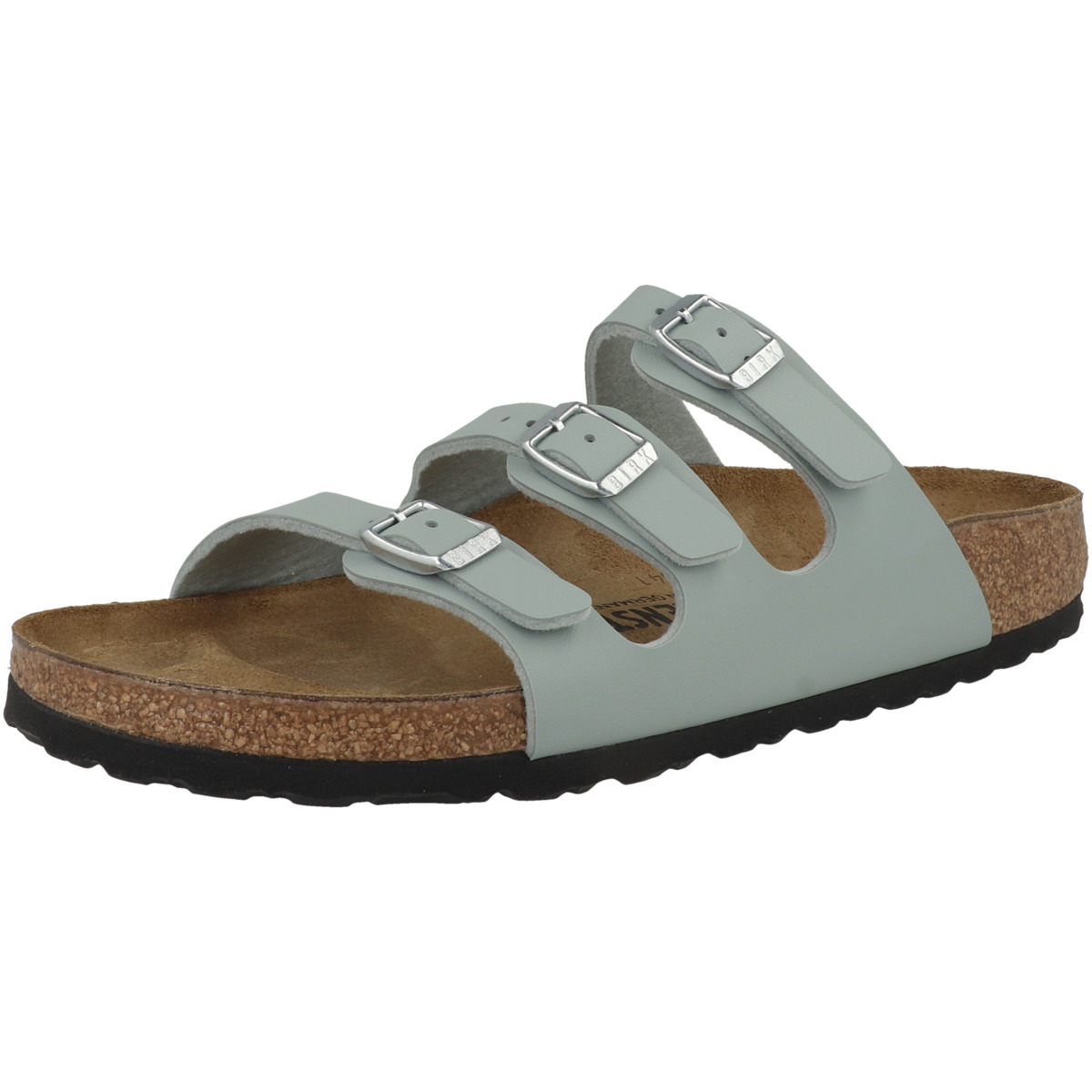 Birkenstock Florida Birko-Flor Sandale schmal hellblau
