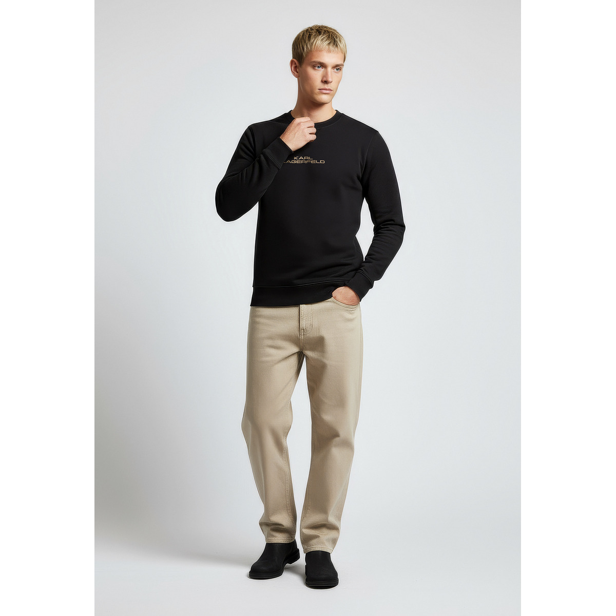 KARL LAGERFELD 705061 Sweatshirt schwarz