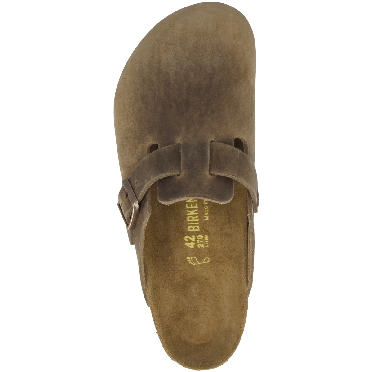 Birkenstock Boston Geöltes Nubukleder Clogs normal braun Birkenstock Boston Geöltes Nubukleder Clogs normal braun